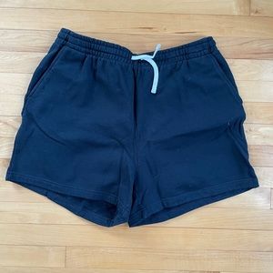 everlane sweatshorts